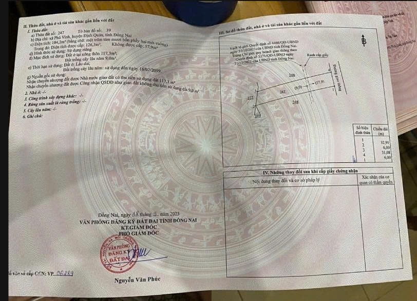 BÁN ĐẤT CHÍNH CHỦ – GIÁ 1 TỶ