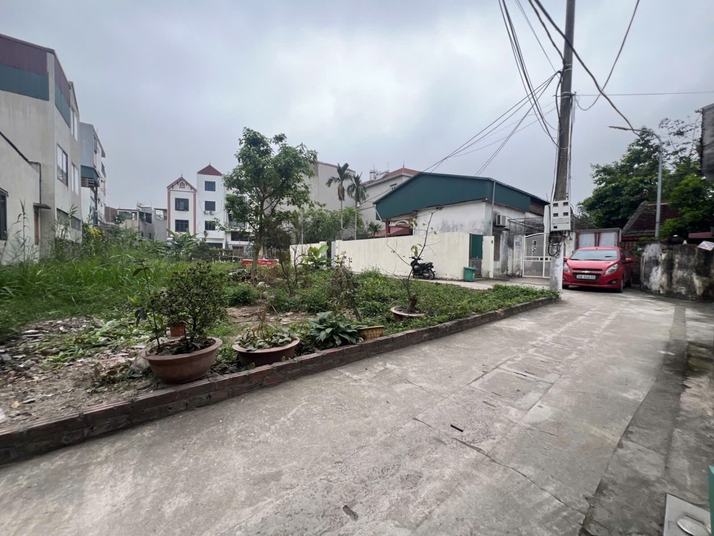 Bán đất Đức Thượngdiện tích 48m2mặt tiền 3.8mđường thông ô tô