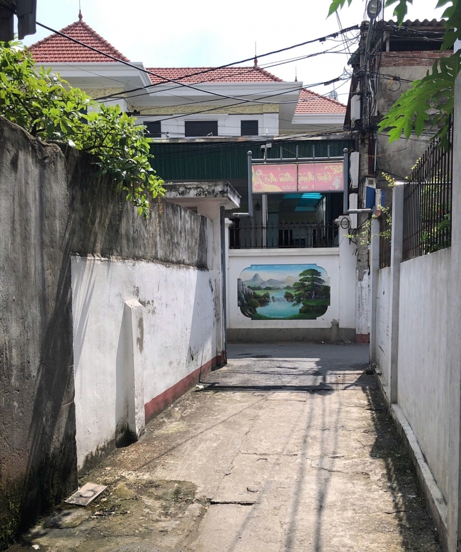 Bán đất Đức ThượngHoài Đức DT46m2MT4mô tô tránh 15m