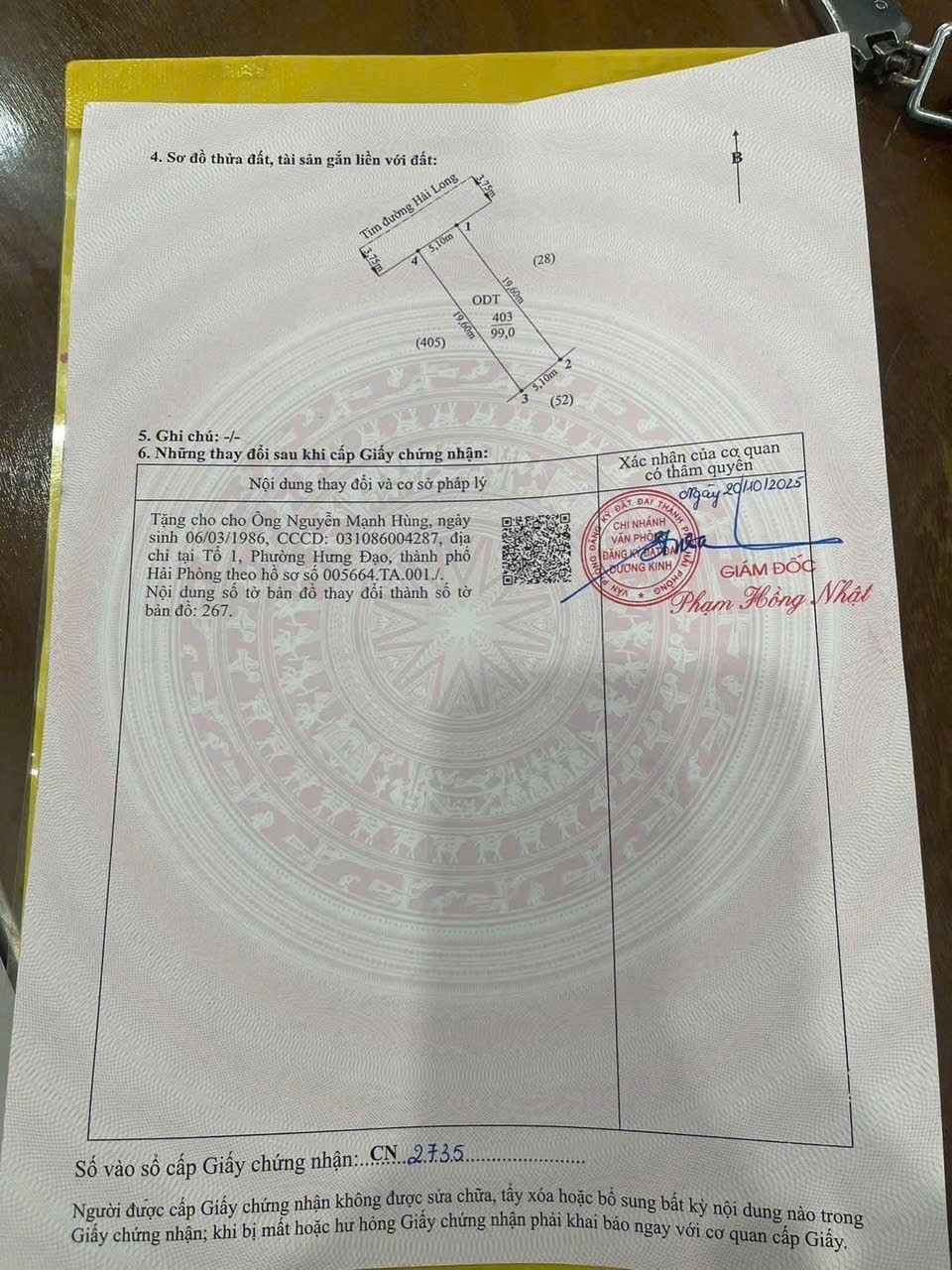 Bán đất Hải Thành 1 – 99m² ngang 51m – Giá 4.x tỷ  Đường nhựa 8m hiếm khu vực – Hàng đầu tư trung