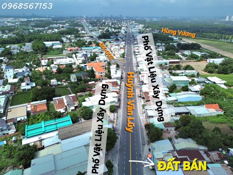 Bán đất mặt tiền Huỳnh Văn Lũy Thủ Dầu Một – lô góc 2 mặt tiền cực đẹp