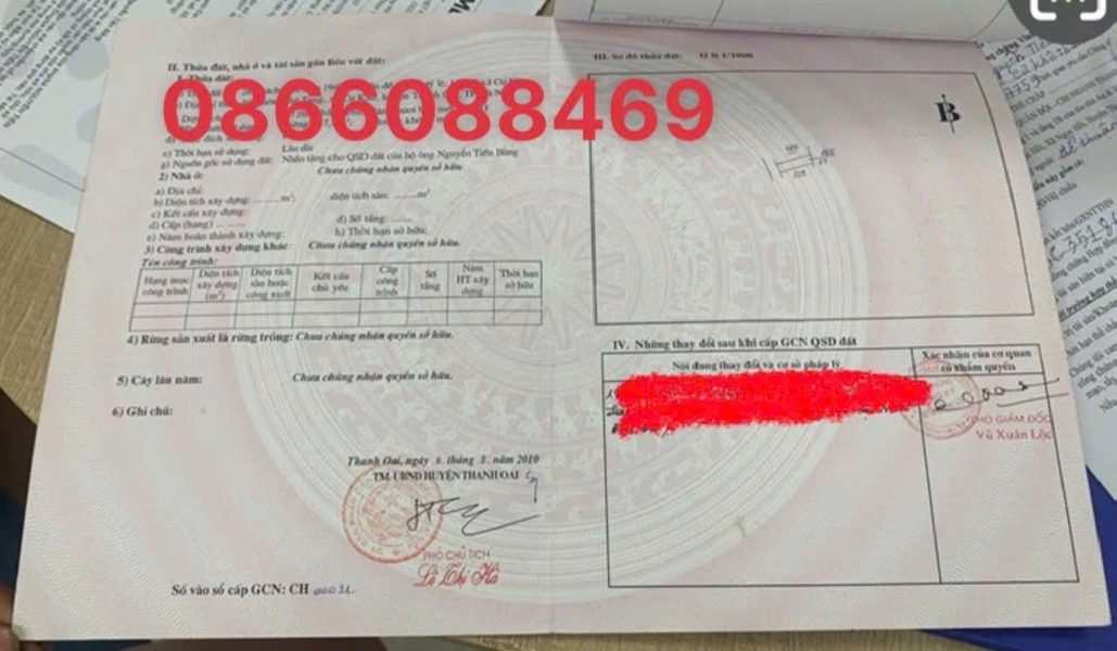 BÁN ĐẤT TẶNG NHÀ 3 TẦNG ĐẸP - VỊ TRÍ ĐẮC ĐỊA TẠI Xã Bình Minh Thôn Thượng (Xã Cự Khê Cũ)