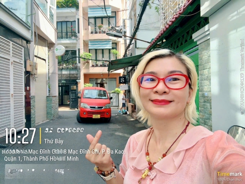 BÁN NHÀ 2 TẦNG MẶT TIỀN HẺM XE HƠI ĐẬU CỬA Đ.MẠC ĐĨNH CHI QUẬN 1- DT 50M2 FULL THỔ- NHÀ 2 MẶT TIỀN