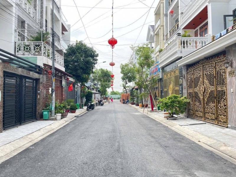 Bán nhà mặt tiền 4 tầng 7x20m giá 125 tỷ KDC HT city Nguyễn Thị Búp