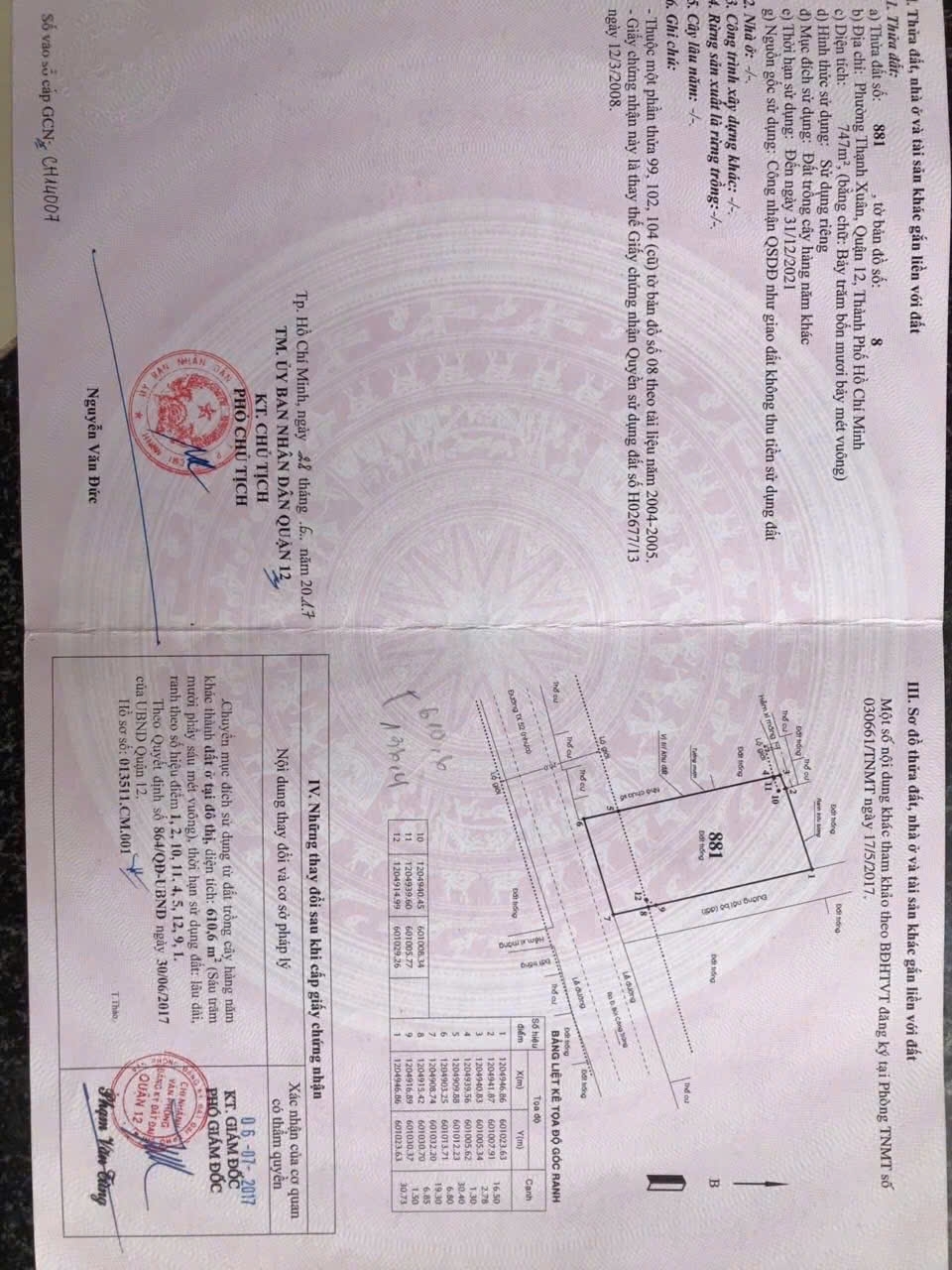 BÁN XƯỞNG (19x40) MẶT TIỀN THẠNH XUÂN 52 QUẬN 12 – VỊ TRÍ SIÊU ĐẸP