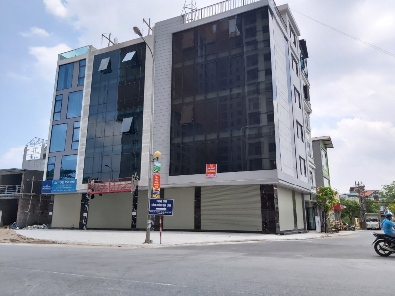 C.h.o t..h.uê T.Ò.A VP M.P Ngô Xuân Quảng.Gia Lâm Hà Nội 110m2x7T thang máy tầng hầm PCCC vị trí