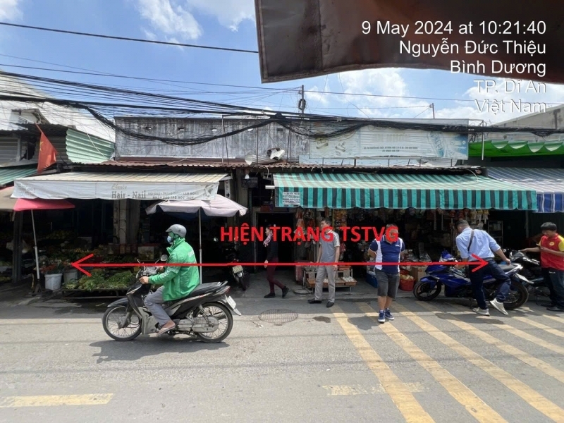 Cần bán gấp MT đường Nguyễn Đức Thiệu KP Thống Nhất Dĩ An Bình Dương DT 572M - 26 TỶ