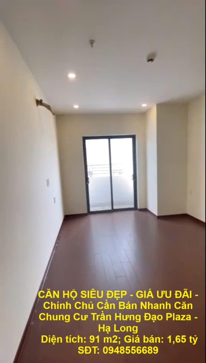 CĂN HỘ SIÊU ĐẸP - GIÁ ƯU ĐÃI - Chính Chủ Cần Bán Nhanh Căn Chung Cư Trần Hưng Đạo Plaza - Hạ Long
