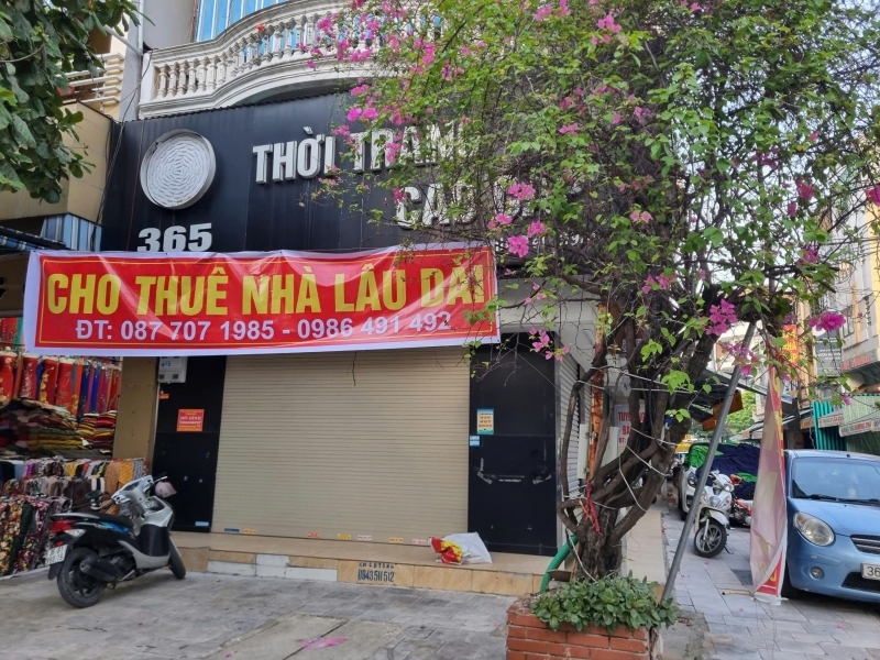 CHÍNH CHỦ CẦN CHO THUÊ NHÀ NGUYÊN CĂN HOẶC TẦNG 1 TẠI 365 LÊ HOÀN - P. BA ĐÌNH (cũ) - TP. THANH HÓA.