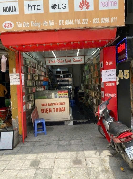 CHÍNH CHỦ CHO THUÊ CỬA HÀNG KINH DOANH TẠI MẶT PHỐ TÔN ĐỨC THẮNG - ĐỐNG ĐA - HÀ NỘI