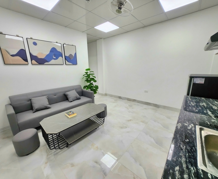 Cho thuê căn hộ CCMN 2 ngủ 1 khách ngõ Tự Do Trần Đại NghĩaHà Nội. 65m 2 ngủ 1 khách 1 bếp 1 VS