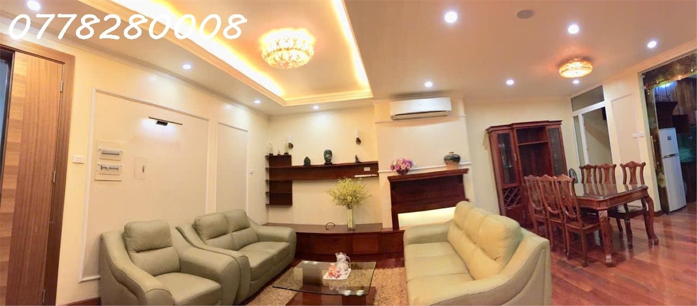Cho thuê căn hộ chung cư 170 GP Invest 3 ngủ DT 143m2 20tr/tháng có thương lượng