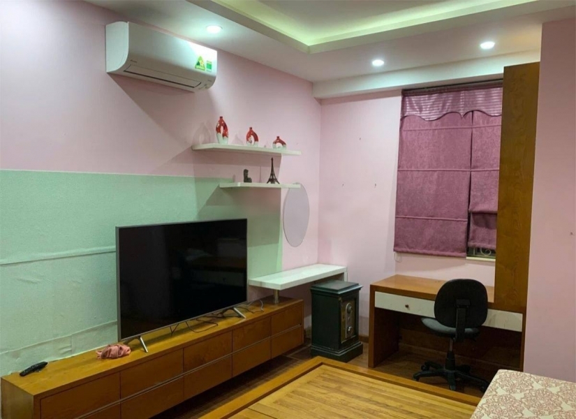 Cho thuê căn hộ chung cư Hồ Tùng Mậu 106m2 3 ngủ 16 Triệu Full đồ