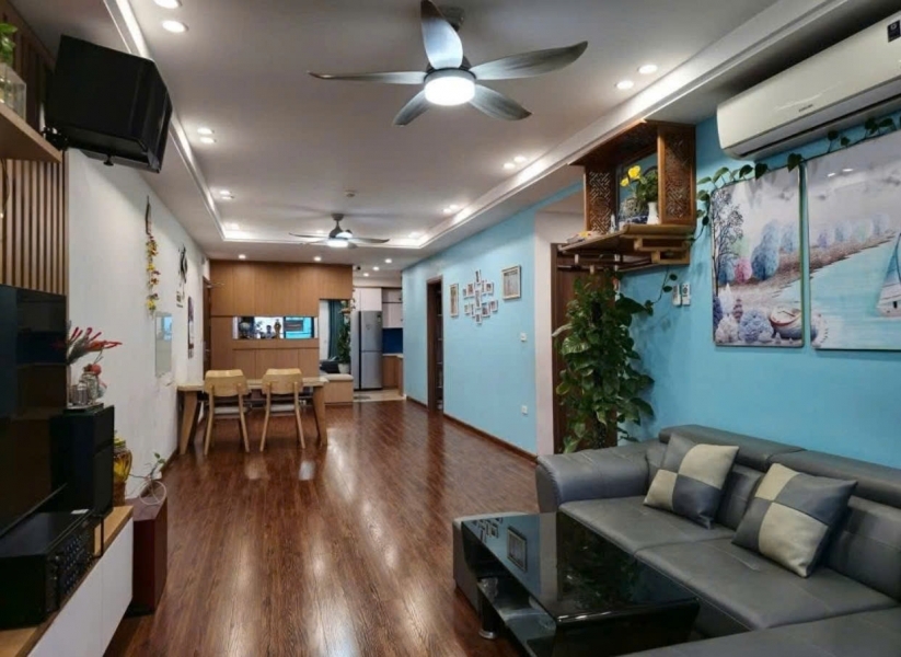 Cho thuê căn hộ chung cư tầng 12 Sky Central 176 Định Công105m2 3 ngủ 2wc 15 Triệu