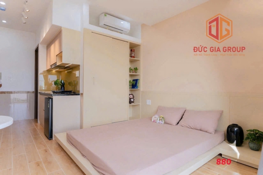 Cho thuê căn hộ mini cao cấp full nội thất gần KDC D2D chỉ 4-5tr/tháng