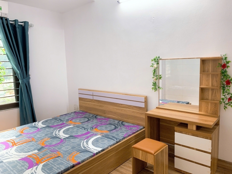 Cho thuê CCMN ngõ 189 Nguyễn Ngọc Vũ 2 ngủ 1 khách 1 vệ sinh thang máy 9 Triệu