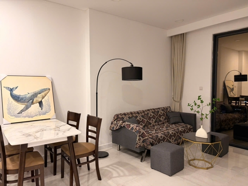 CHO THUÊ CHUNG CƯ KINGDOM 101 PHƯỜNG 14 QUẬN 10 TPHCM– NỘI THẤT MỚI