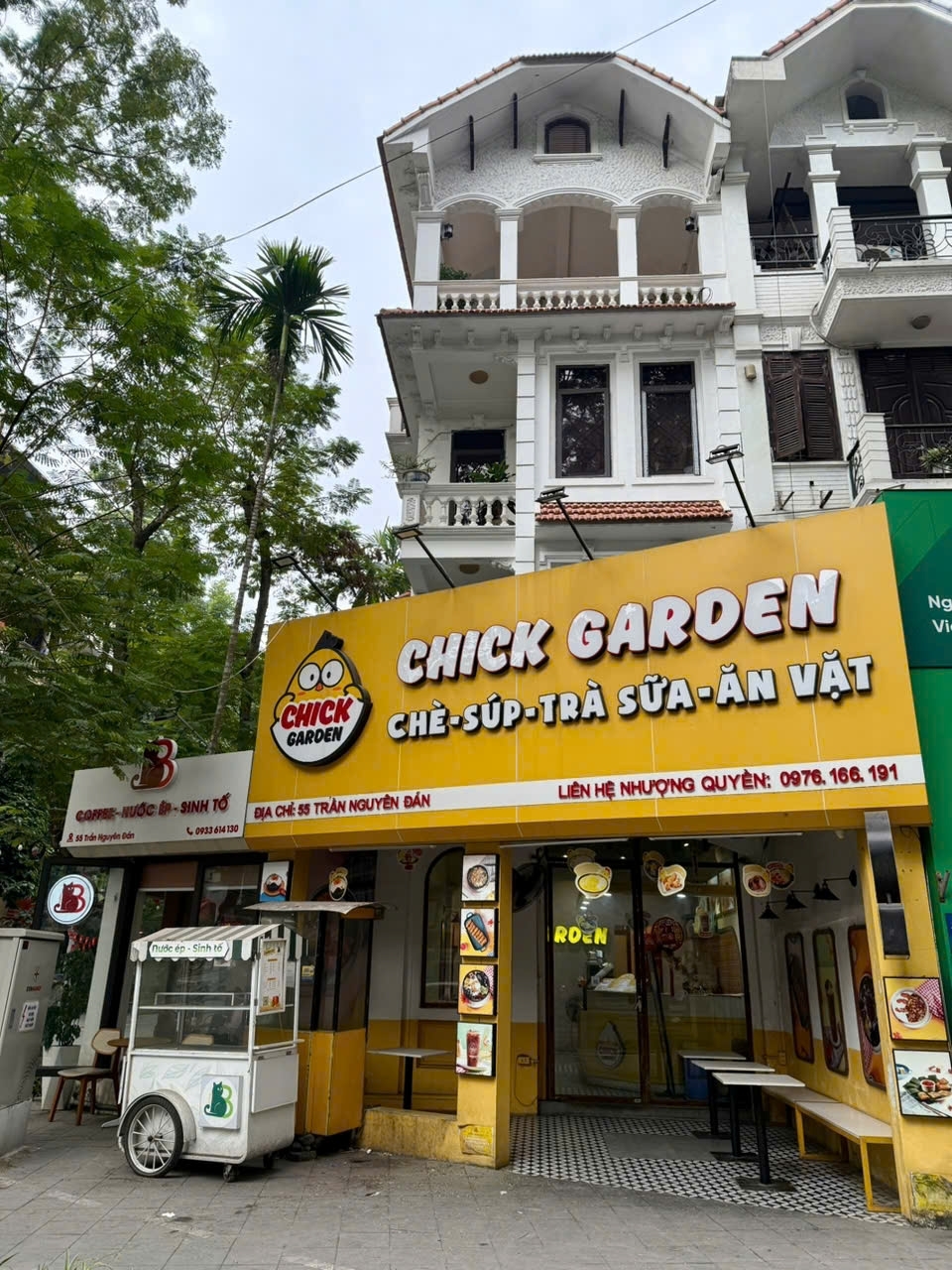 CHO THUÊ MẶT BẰNG TẦNG 1 MẶT PHỐ TRẦN NGUYÊN ĐÁN - KĐT ĐỊNH CÔNG - VỊ TRÍ VÀNG KINH DOANH