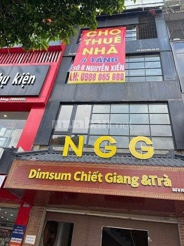 CHO THUÊ NHÀ 4 TẦNG – MẶT TIỀN ĐẸP – VỊ TRÍ ĐẮC ĐỊA NGÃ TƯ NGUYỄN XIỂN – NGUYỄN TRÃI