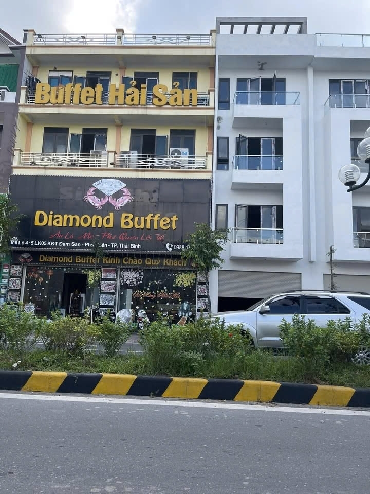 CHO THUÊ NHÀ 5 TẦNG MỚI XÂY – MẶT ĐƯỜNG LÝ BÔN KĐT DAMSAN PHÚ XUÂN THÀNH PHỐ THÁI BÌNH