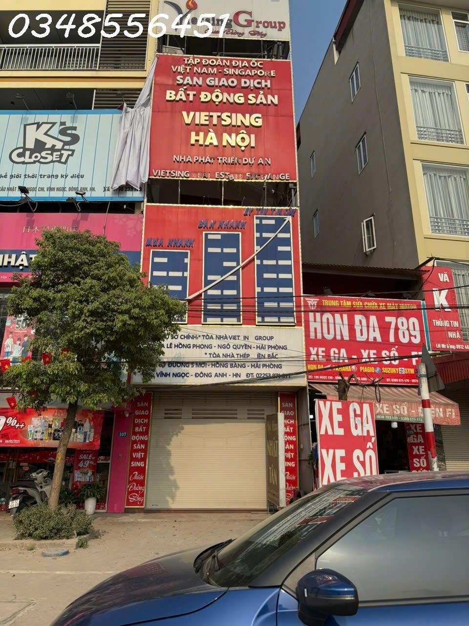 CHO THUÊ NHÀ - KINH DOANH TẠI NGỌC CHI - VĨNH NGỌC - ĐÔNG ANH HÀ NỘI