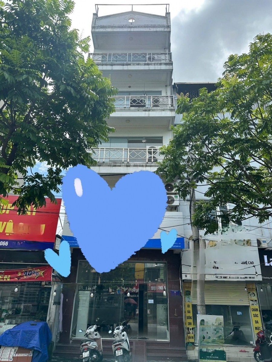 Cho thuê nhà mặt phố Vũ Lăng 120m² × 5 tầng + 30m² tum KD Spa Ngân hàng Gym