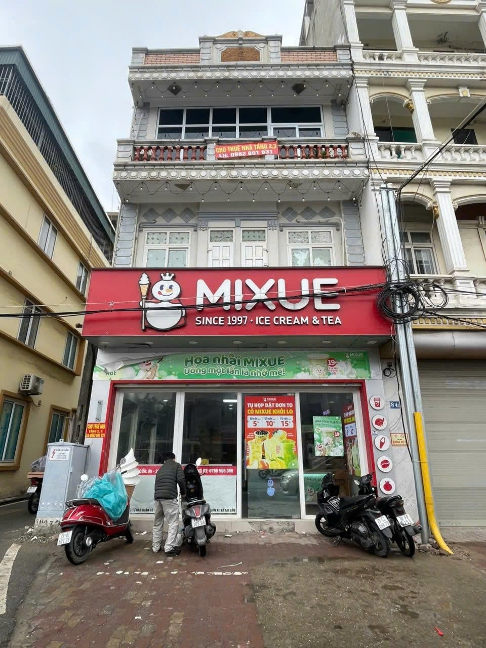 CHO THUÊ TẦNG 2 và 3 TẠI 84 ĐÀM QUANG TRUNG LONG BIÊN HÀ NỘI