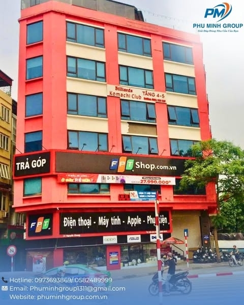 Cho thuê văn phòng 100m_22 Nguyễn Khang, Cầu Giấy_Thang máy, điều hòa đầy đủ, giá chỉ từ 6tr