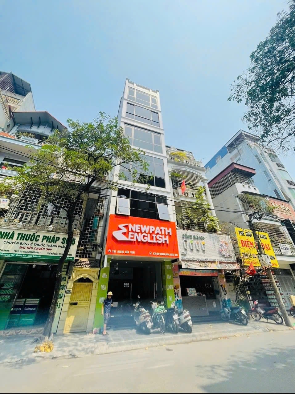 CHO THUÊ VĂN PHÒNG 90M² – NHÀ MỚI – CÓ THANG MÁY TẠI 232 HOÀNG VĂN THÁI  HÀ NỘI