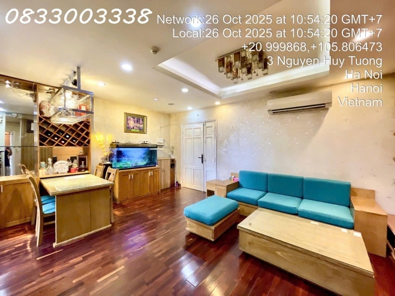 Cho THUÊ VÀO Ở LUÔN tại HAPULICO COMPLEX Thanh Xuân Hà Nội - căn 3Pn 100m² full đồ