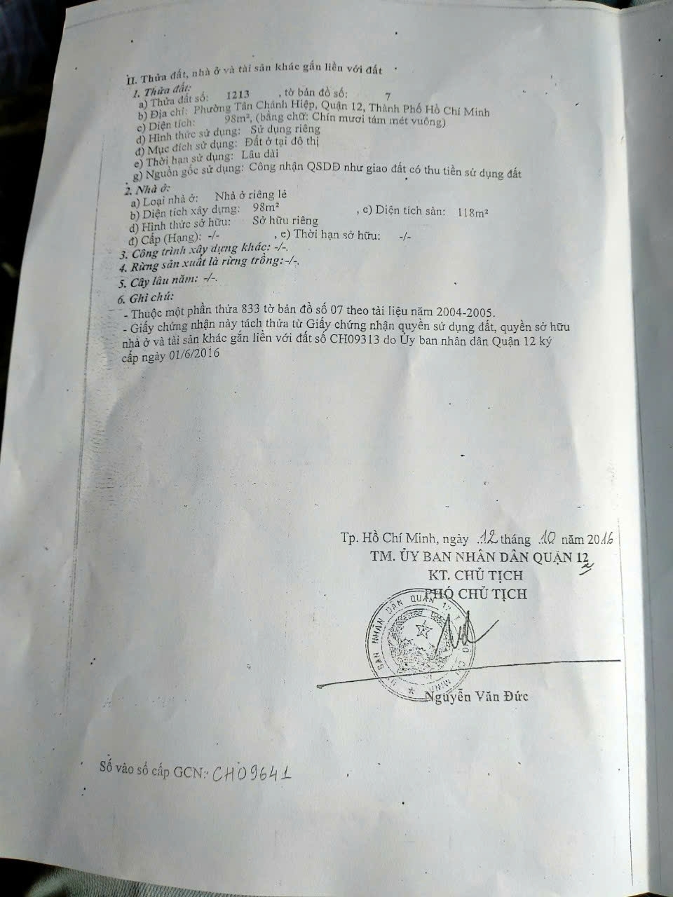 ĐỘC QUYỀN! NHÀ 2 MẶT TIỀN TÂN CHÁNH HIỆP – KHÔNG CÓ CĂN THỨ 2