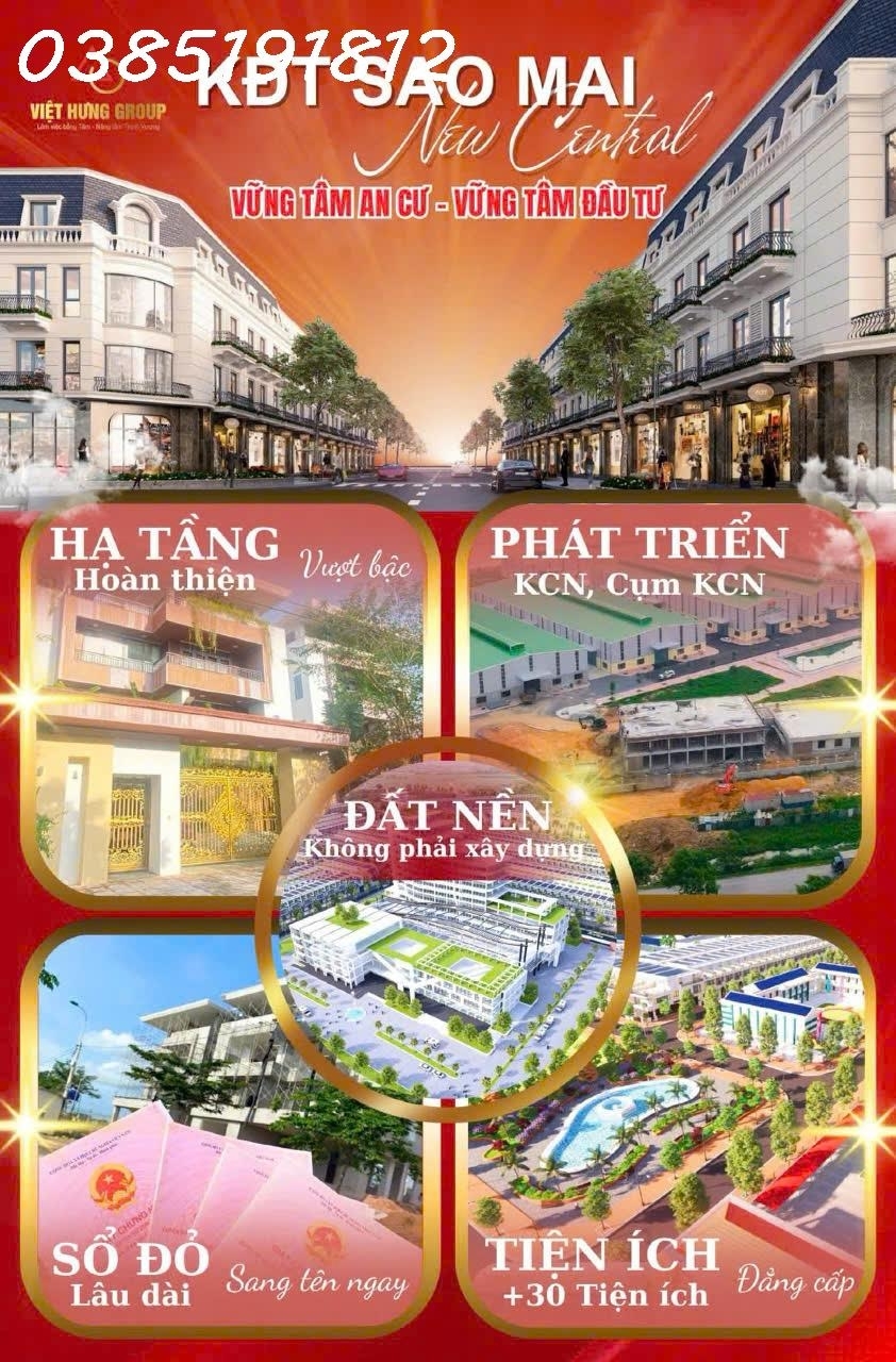 KHU ĐÔ THỊ SAO MAI NEWCENTRAL – TRÁI TIM MỚI CỦA TRUNG TÂM PHÁT TRIỂN PHÍA TÂY