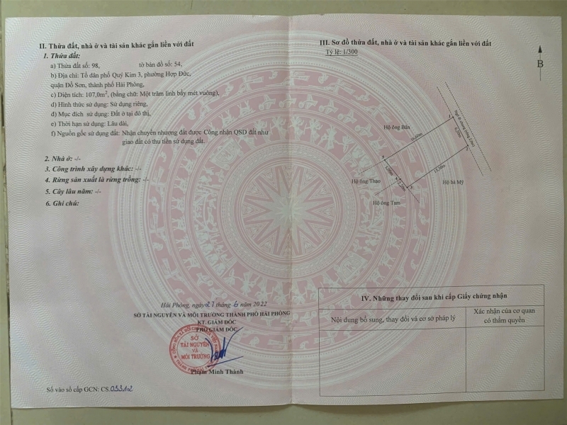 Lô đất Quý Kim – Đồ Sơn  Phân khúc hiếm phù hợp làm nhà trọ  Giá tầm 11x tỷ  ZALO 0567 222 555