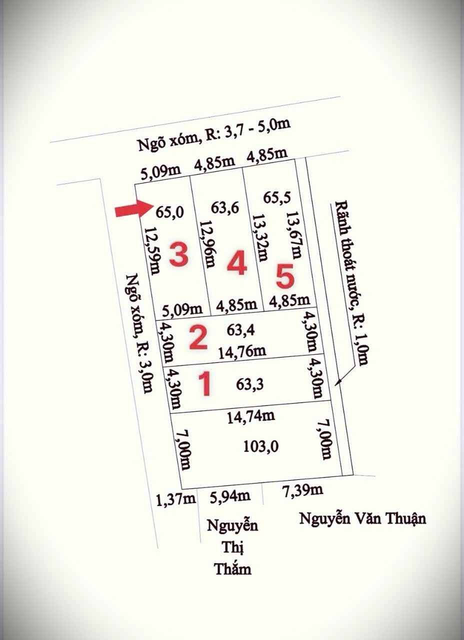 LÔ GÓC 2 MẶT ĐƯỜNG – ĐA NGƯ TÂN TRÀO GẦN KCN – GIÁ CHỈ 1 TỶ 5XXX ZALO 0567 222 555