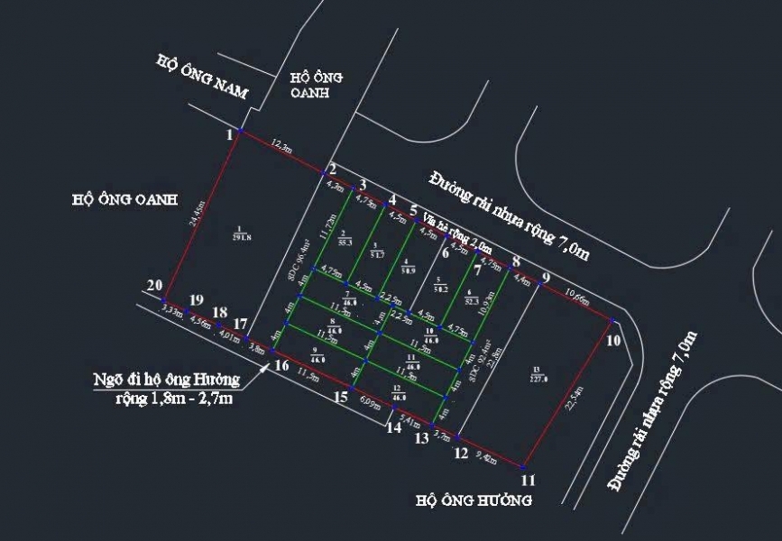 Lô góc thổ cư ngay khu TĐC Kiến Thiết Sở Dầu Hồng Bàng - Giá chỉ: 2x tỷ