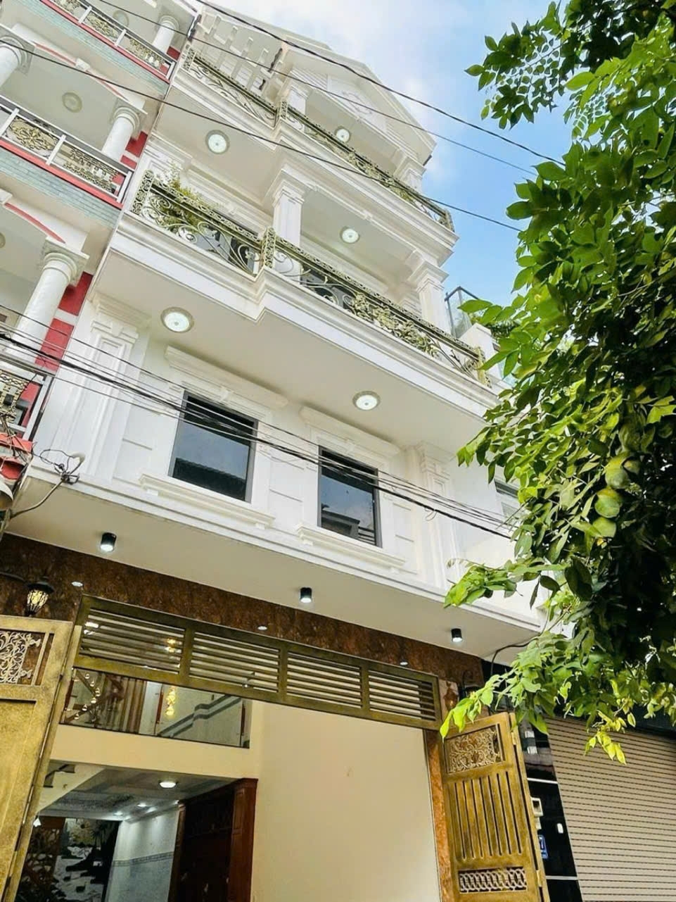 NHÀ 4 TẦNG 4PN (5 x 13) HẺM ÔTO HXH TÂN CHÁNH HIỆP 03 Q12 NHĨNH NHẸ 6T