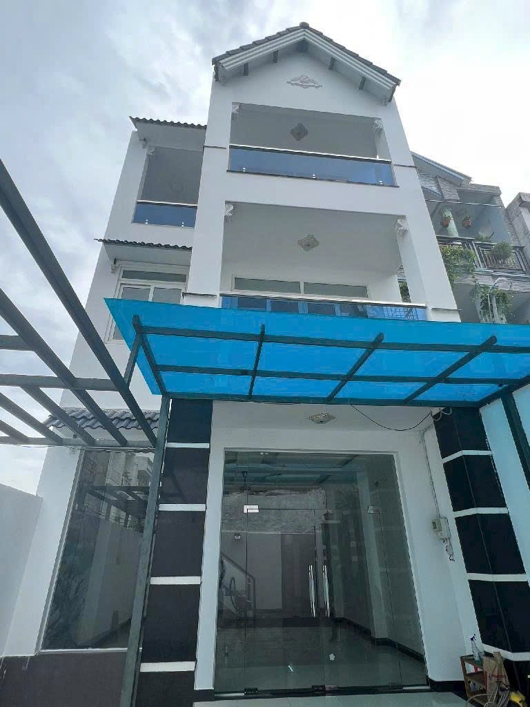 NHÀ 4 TẦNG (6x24) MỚI ĐẸP HẺM XE HƠI – NGAY CỤC THI HÀNH ÁN Q12