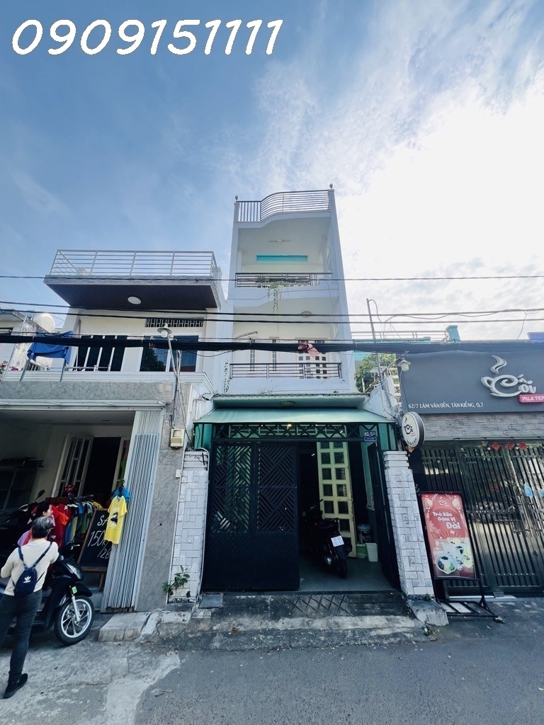 NHÀ ĐẸP- HẺM XE HƠI- TT QUẬN 7- 3 TẦNG - 60M2- NHỈNH 9 TỶ