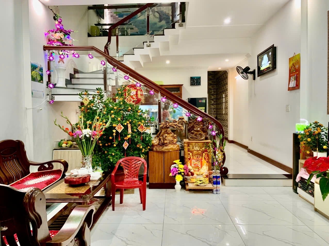 ► Nhà Kiệt thẳng 30m ra MT Hoàng Diệu 80m2 4 tầng cực xịn gia chủ tự xây ở đi bộ Chợ Trường 5.19 tỷ