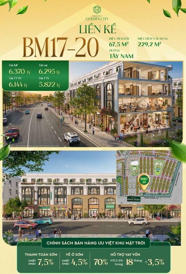 NHÀ PHỐ VIEW SÔNG - Giãn xây 18 tháng - Chỉ hơn 1 tỷ sở hữu lâu dài tại Dương Kính Hải Phòng