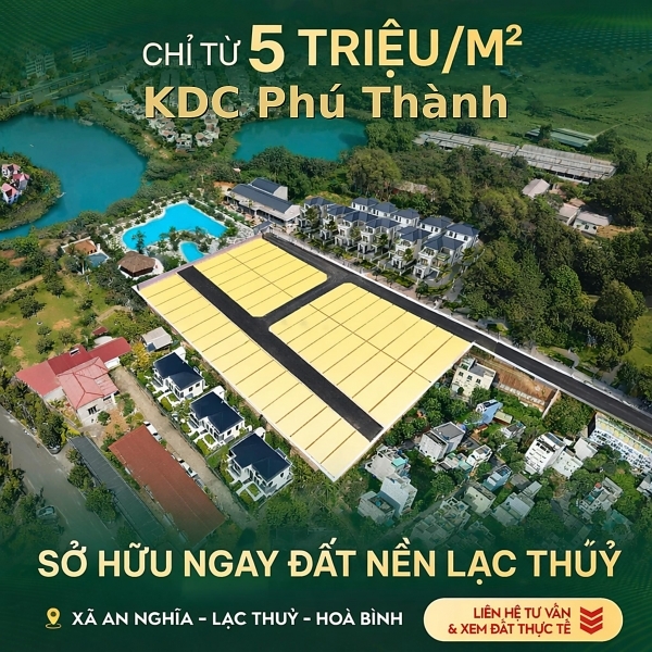 PHÚ THÀNH – LẠC THỦY: ĐIỂM NÓNG ĐẦU TƯ ĐANG ÂM THẦM TĂNG TỐC
