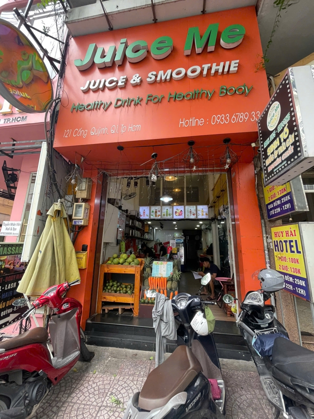 Quận 1 – Cống Quỳnh QUÁN ĐẸP – Nhanh Còn ! Sang Quán Nước Ép – Sinh Tố – Cafe MB thuê rẻ Tel :
