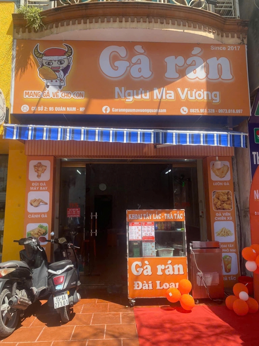 SANG NHƯỢNG QUÁN GÀ RÁN NGƯU MA VƯƠNG – CƠ HỘI KINH DOANH HIẾM TẠI LÊ CHÂN HẢI PHÒNG