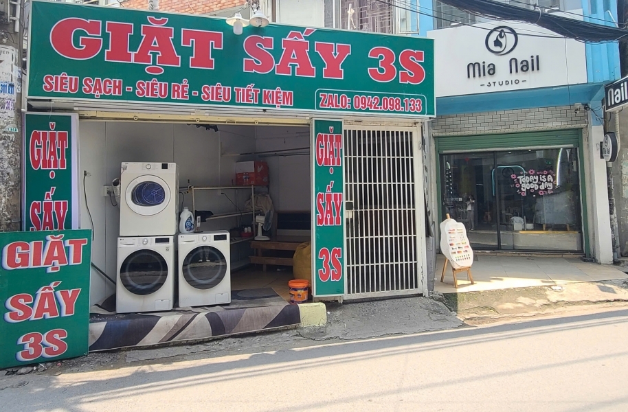 SANG NHƯỢNG TIỆM GIẶT TẠI TÂN BÌNH - TP.HCM CHÍNH CHỦ khu dân cư đông đúc giao thông thuận tiện