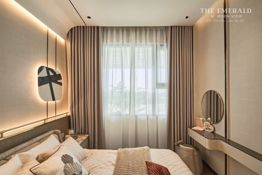 THE EMERALD GARDEN VIEW i thiết kế hiện đại phù hợp cho thuê hoặc ở lâu dài chỉ 7tr/tháng