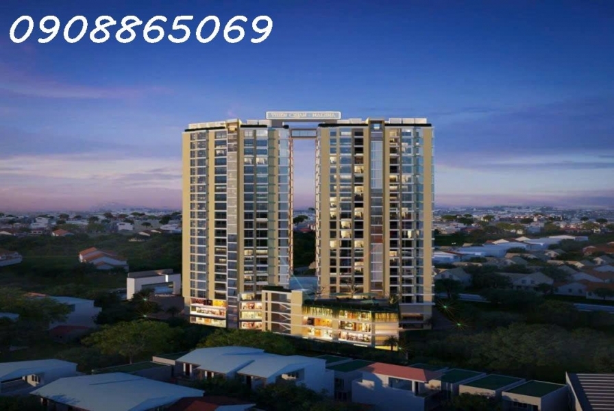 THIÊN QUÂN MARINA PLAZA CẦN THƠ-CHUNG CƯ THÁP ĐÔI 25 TẦNG NGANG BỆNH VIỆN & ĐẠI HỌC Y DƯỢC