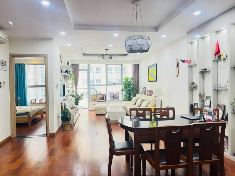 (Tin thật 100%) CH 117m2 x 3PN tại Thăng Long Number One - Ban công Đông Nam - Nội thất 600 triệu