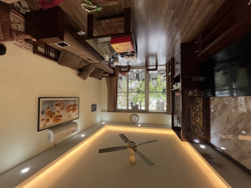 (Tin thật 100%) CH lô góc 128m2 x 3PN tại chung cư Viện Chiến Lược Bộ Công An - Ban công hướng Đông