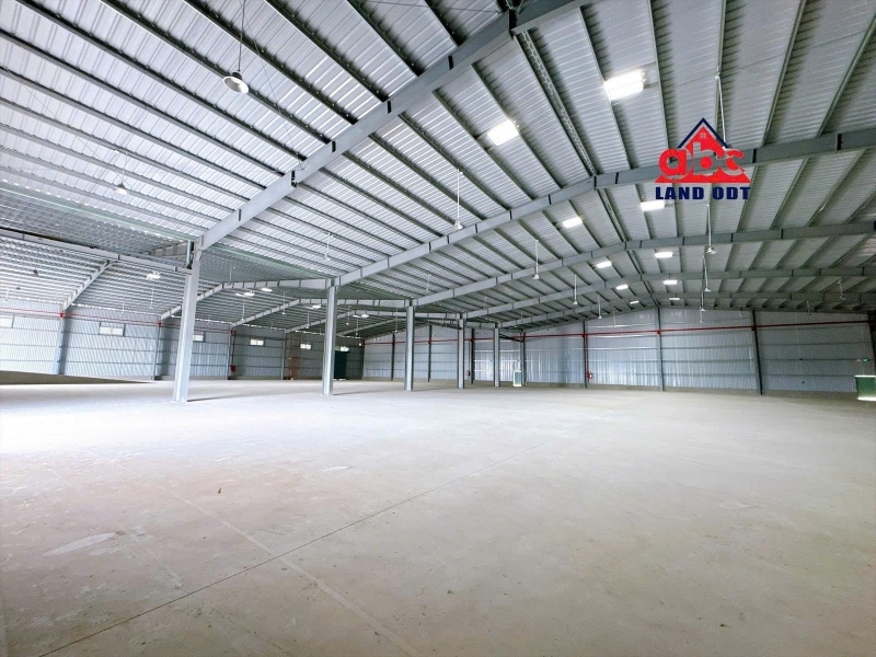 XT681 Cho thuê kho Xưởng Sản Xuất Nhẹ 5000m2 CNN tại Long Thành - Đồng Nai